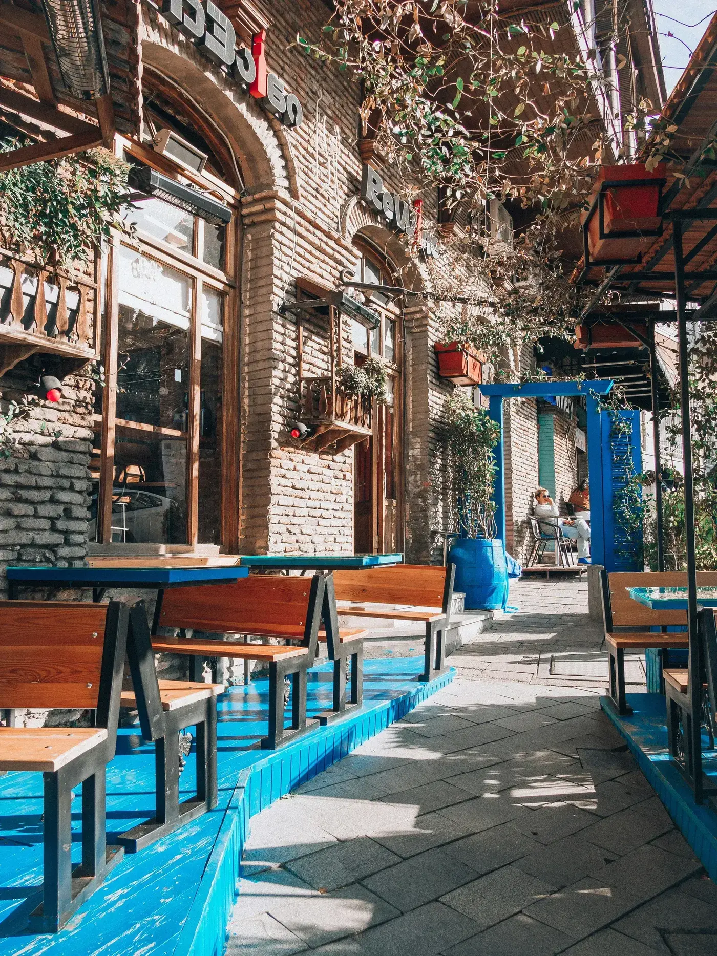 Cozy café in Tbilisi